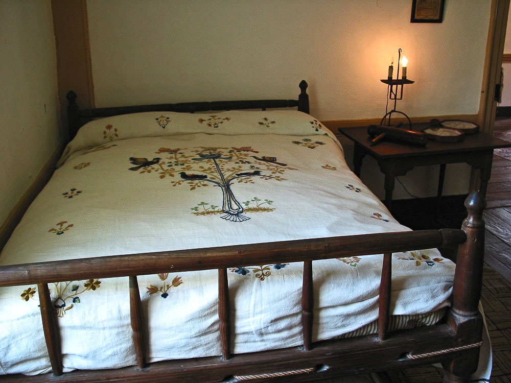 The Cupola House haunted bedroom