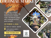 The Cupola House and Gardens, Annual Colonial Market