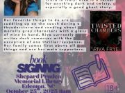 Shepard-Pruden Memorial Library, Book Signing "Twisted Chambers" by Riva Frye