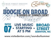 Edenton Events, Boogie on Broad