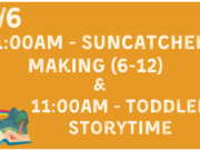 Shepard-Pruden Memorial Library, Suncatcher Making