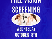 Edenton Events, Free Vision Screening