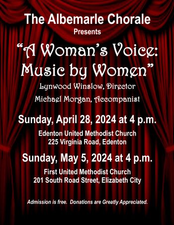 Edenton United Methodist Church, A Woman's Voice: Music By Women