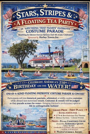 Albemarle Queen, "Anything that Floats" Patriotic Costume Parade