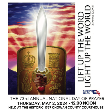 Edenton Events, 73rd Annual National Day of Prayer