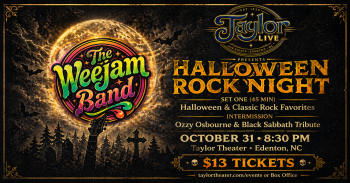 Taylor Theater, Halloween Rock Night with The Weejam Band!