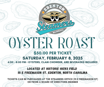 Edenton Steamers Baseball, Oyster Roast