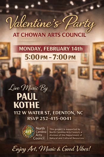 Chowan Arts Council, Valentine's Party
