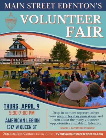 American Legion Post 40, Main Street Edenton's Volunteer Fair