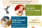 Edenton Events, Art After School: Hand-Building with Clay