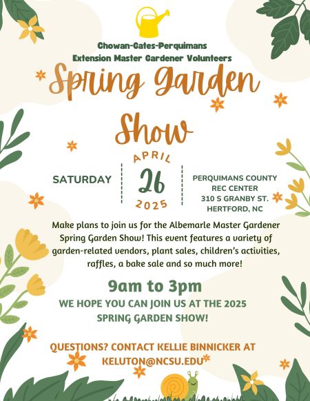 Edenton Events, Spring Garden Show