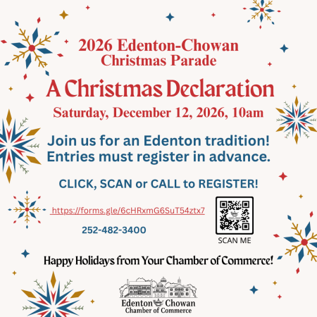 Edenton-Chowan Chamber of Commerce, Edenton-Chowan Christmas Parade