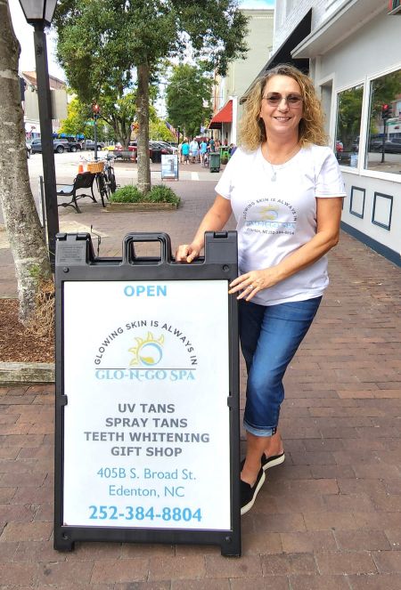 Edenton Events, Glo-N-Go Spa Ribbon Cutting & Open House