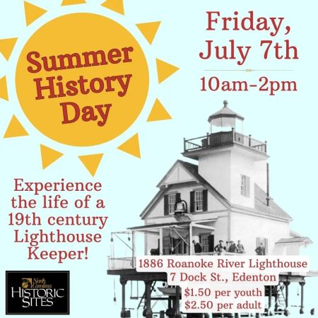 Historic Edenton State Historic Sites, Summer History Day
