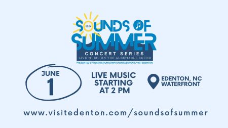 Destination Downtown Edenton, Sounds of Summer Concert Series: June