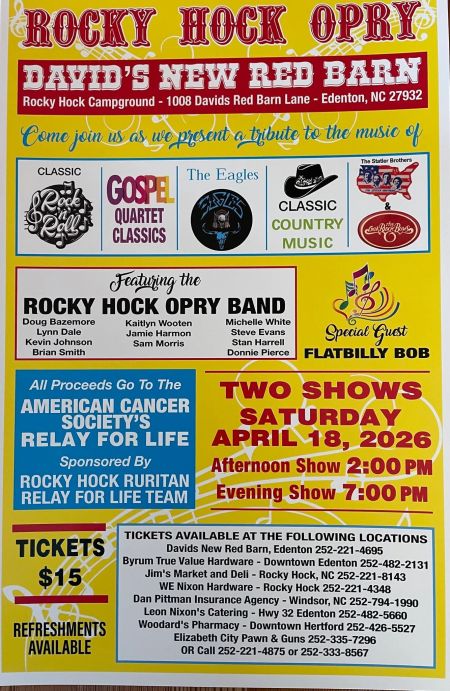 Rocky Hock Ruritan Club, Rocky Hock Opry