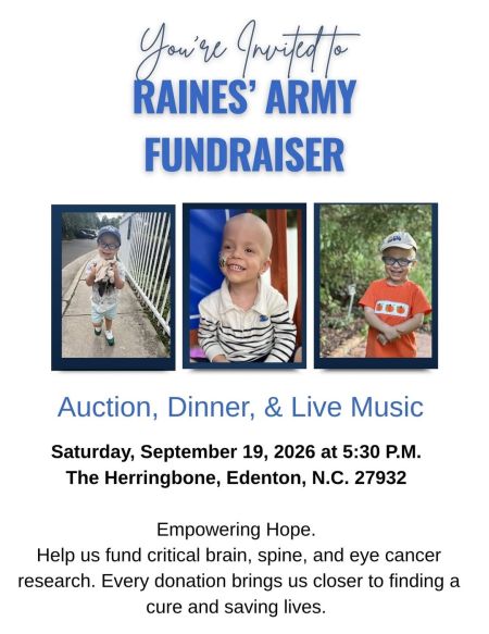 The Herringbone On The Waterfront, Raines' Army Fundraiser