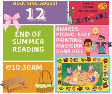 Shepard-Pruden Memorial Library, Summer Reading Awards