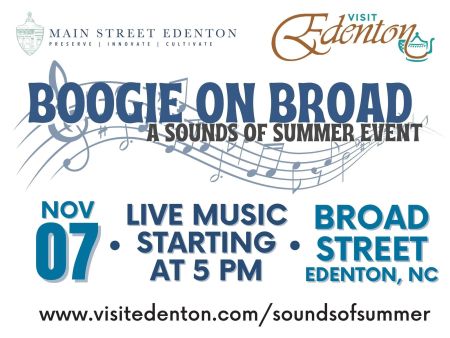 Edenton Events, Boogie on Broad