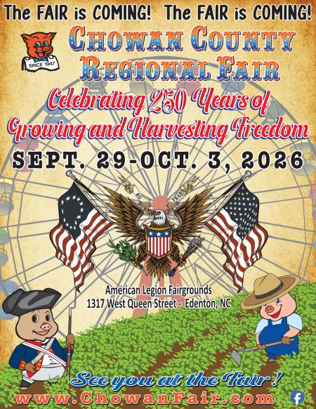 Chowan County Regional Fair, 80th Chowan County Regional Fair