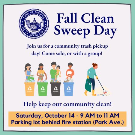 Edenton Events, Fall Clean Sweep Day