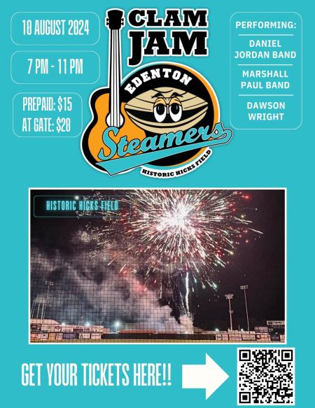 Edenton Steamers Baseball, Clam Jam