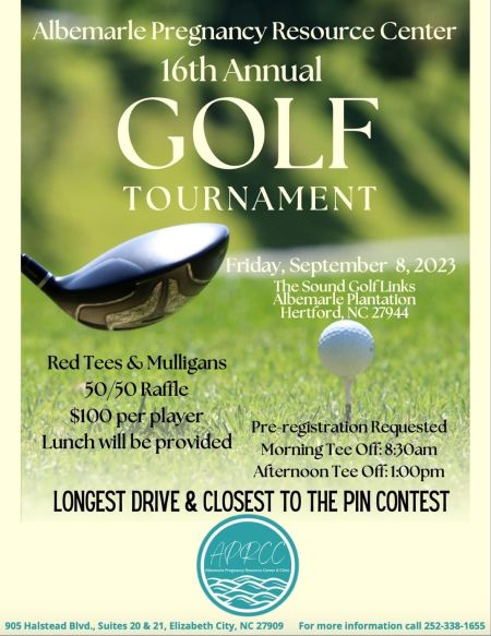 Edenton Events, 16th Annual Golf Tournament