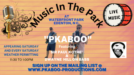 Edenton Events, Music in the Park