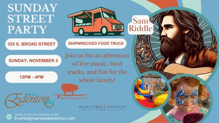 Surf, Wind and Fire, Sunday Street Party: Live Music with Sam Riddle