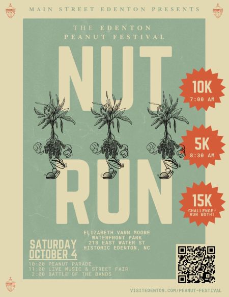 Edenton Events, The Edenton Peanut Festival Nut Run