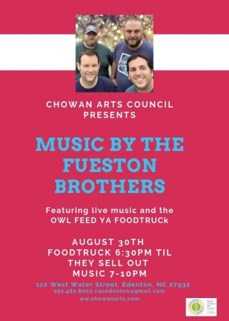 Chowan Arts Council, Music by the Fueston Brothers