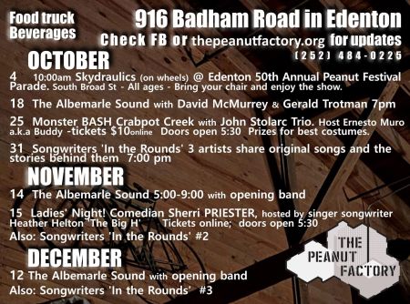 The Peanut Factory, The Albemarle Sound Concert