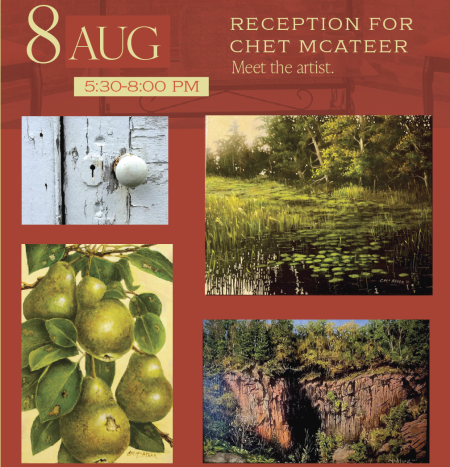 Chowan Arts Council, Artist of the Month Reception: Chet McAteer