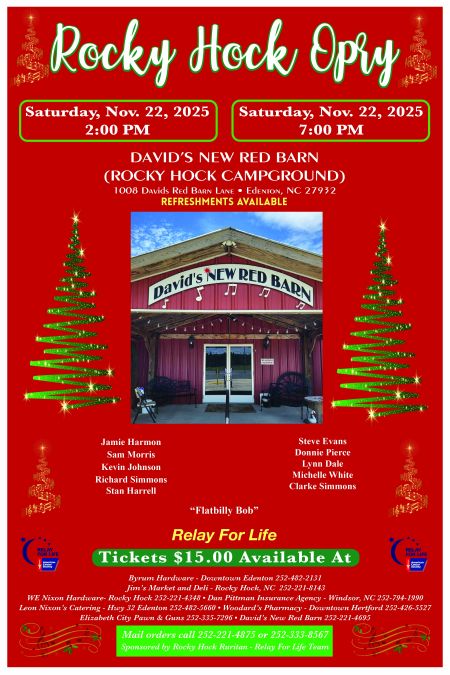 Edenton Events, Rocky Hock Opry