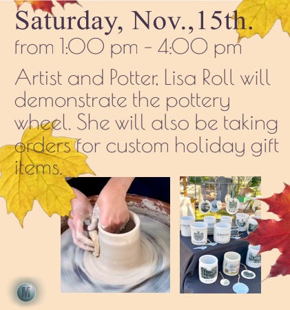 Chowan Arts Council, Demonstration by Lisa Roll