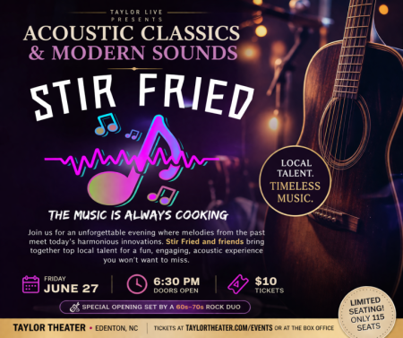 Taylor Theater, Stir Fried Live at Taylor Theater