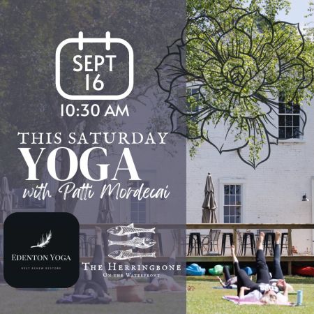 The Herringbone On The Waterfront, Yoga with Patti