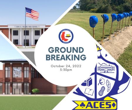 John A. Holmes High School, Groundbreaking Ceremony