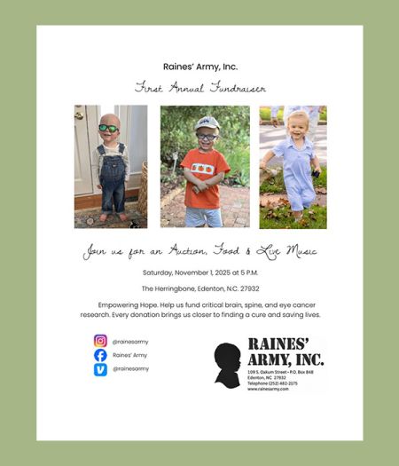 The Herringbone On The Waterfront, Raines' Army First Annual Fundraiser