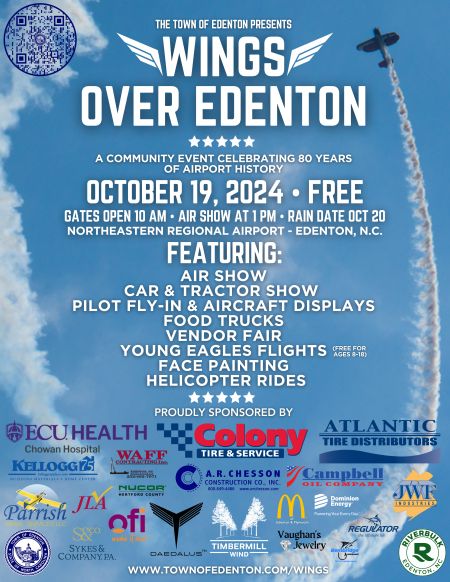 Town of Edenton, Wings Over Edenton