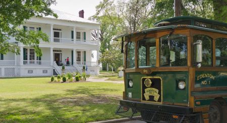 Penelope Barker House Welcome Center, Ride the Historic Edenton Trolley
